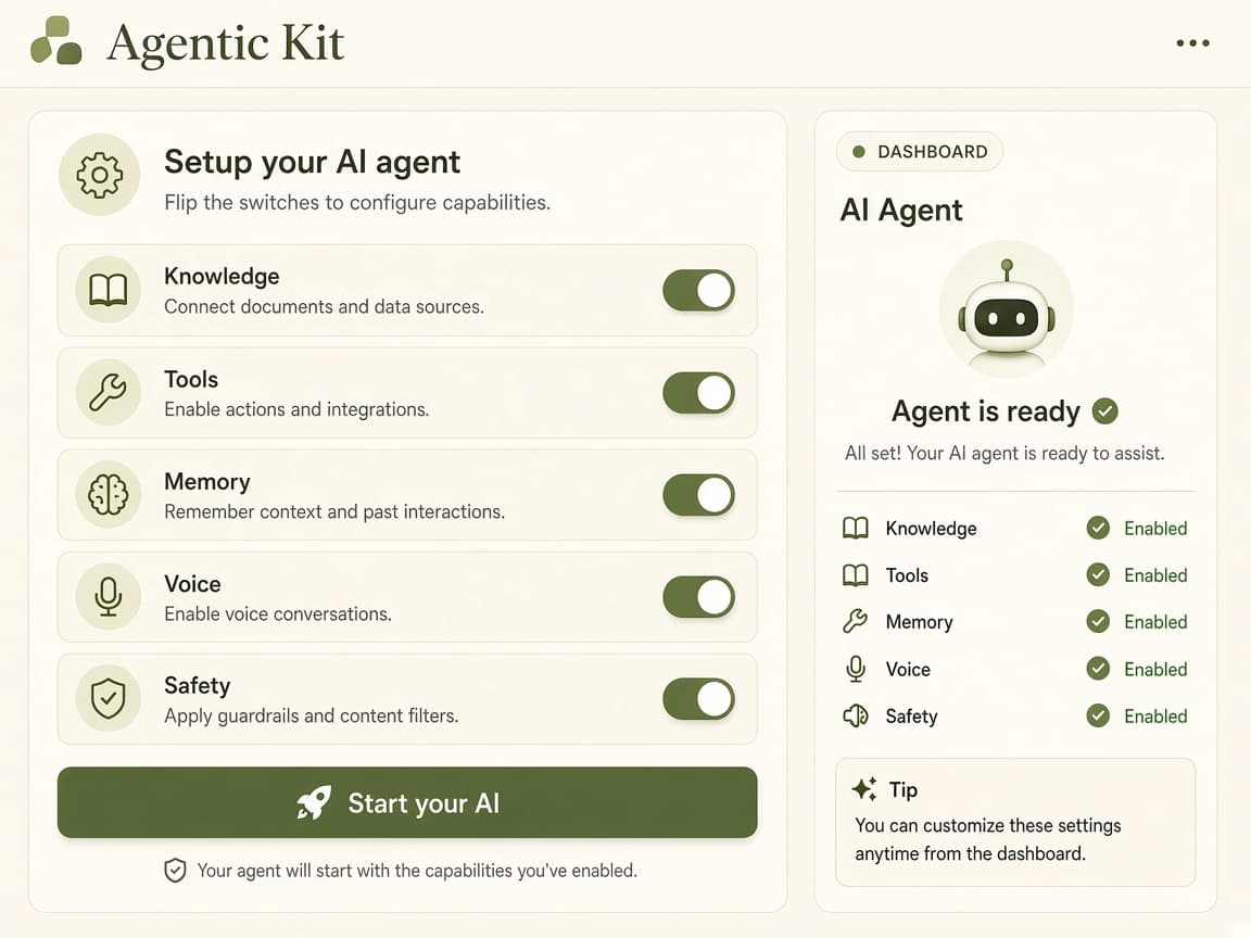 Agentic Kit preview